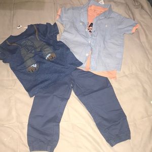 Toddler multi-style jogger pant set